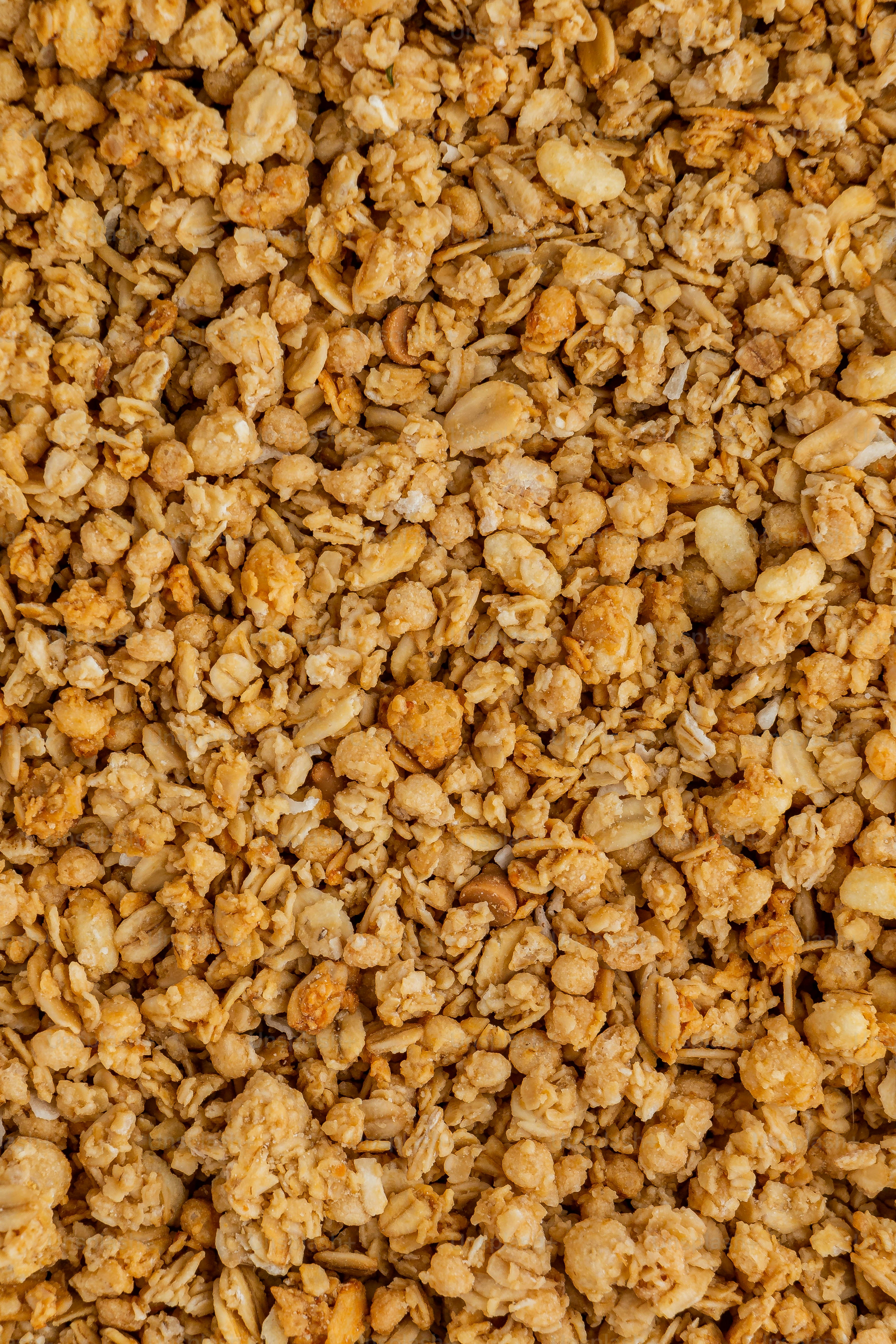 a close up view of a mixture of food