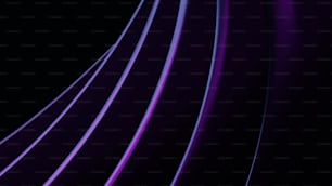 a black and purple background with wavy lines
