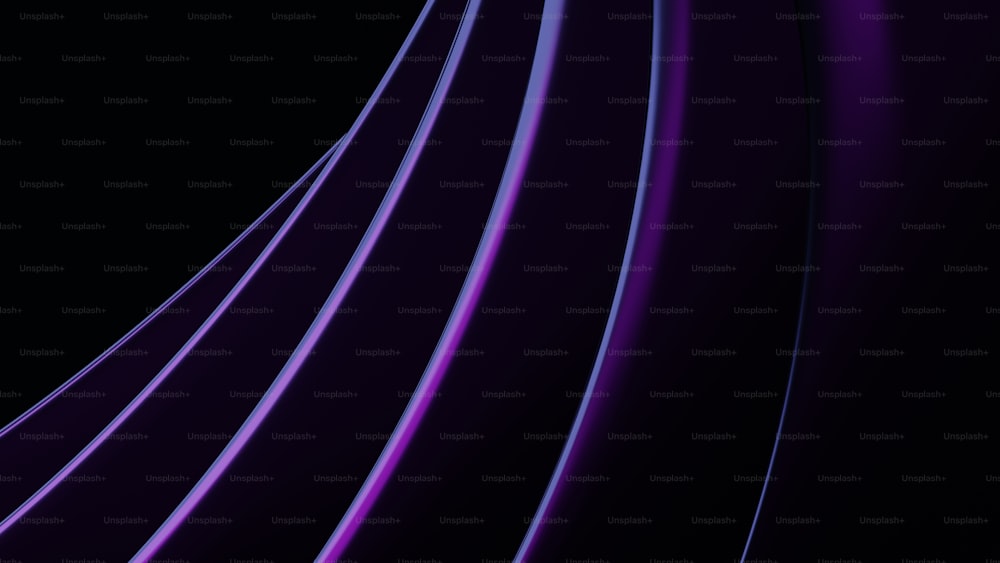 a black and purple background with wavy lines