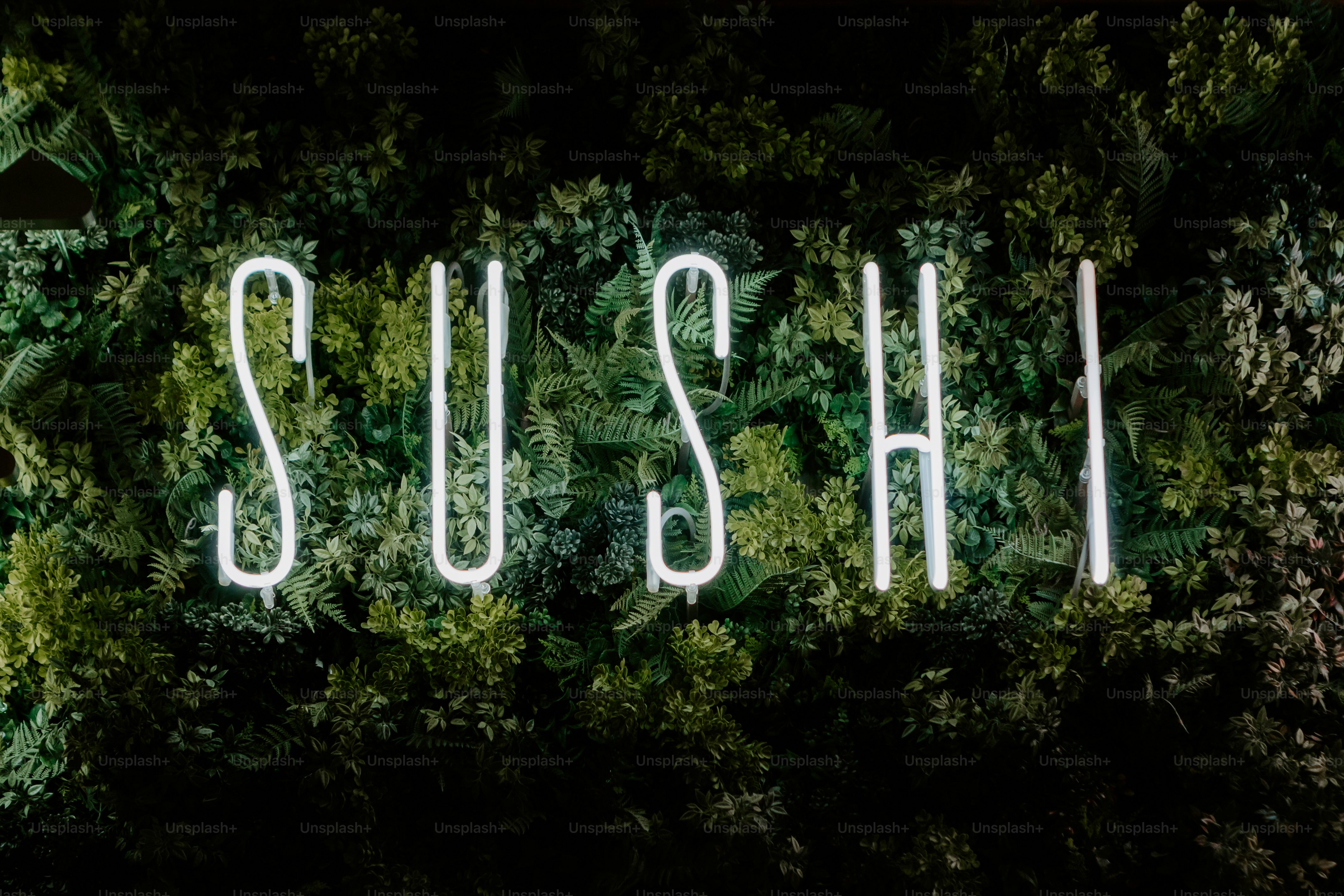 Sushi neon sign