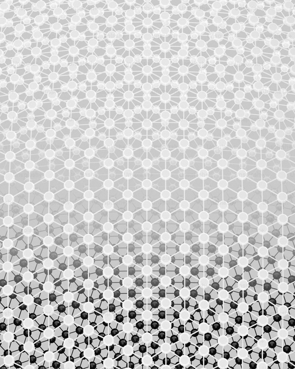 Una foto en blanco y negro de un piso de baldosas