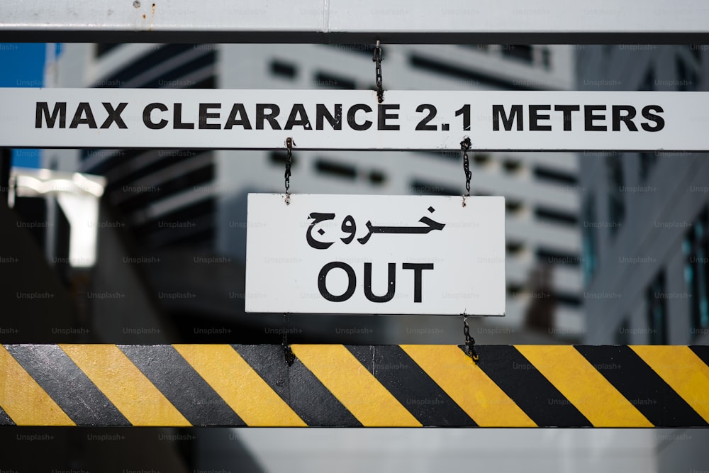 a close up of a street sign with a building in the background