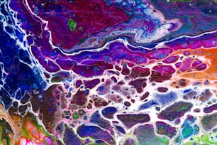 an abstract painting of a multicolored background