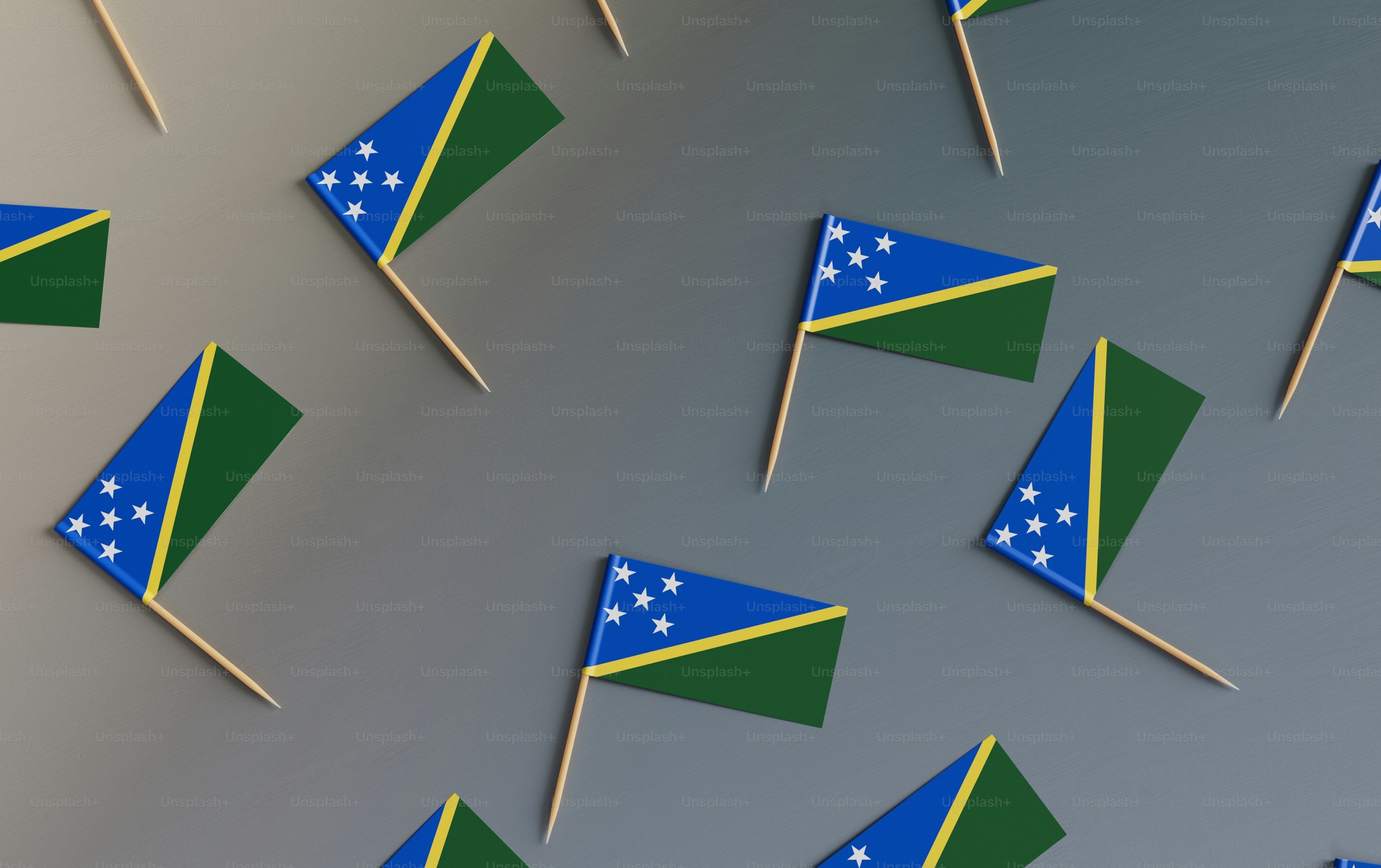 Flag of The Solomon Islands