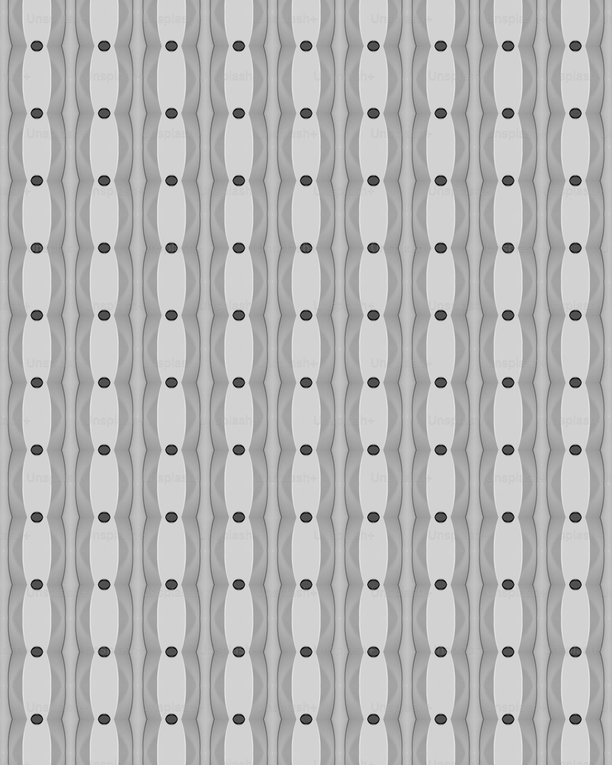 un patrón gris y negro con círculos