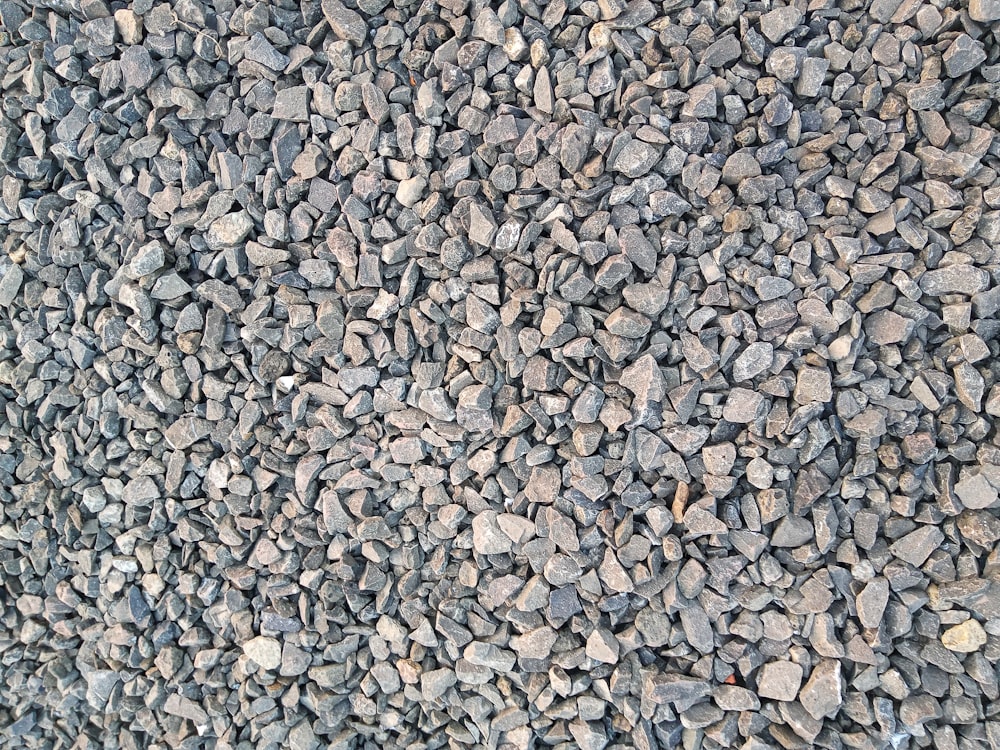 um close up de uma pilha de rochas