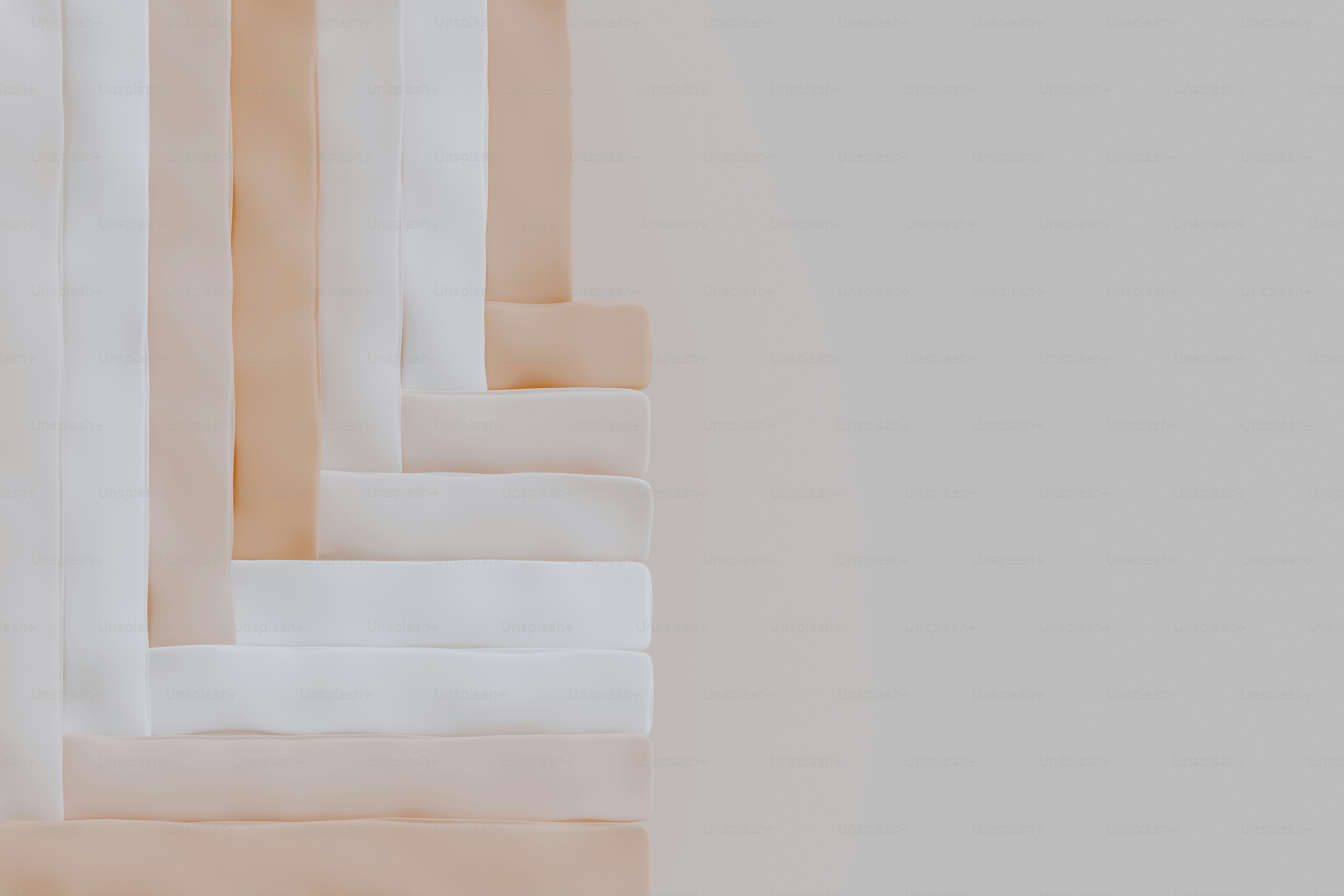 a close up of a piece of white fabric