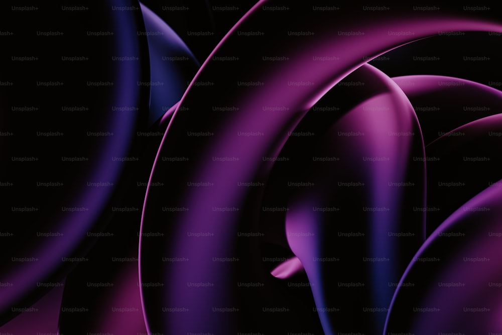 a purple and black background with a circular design