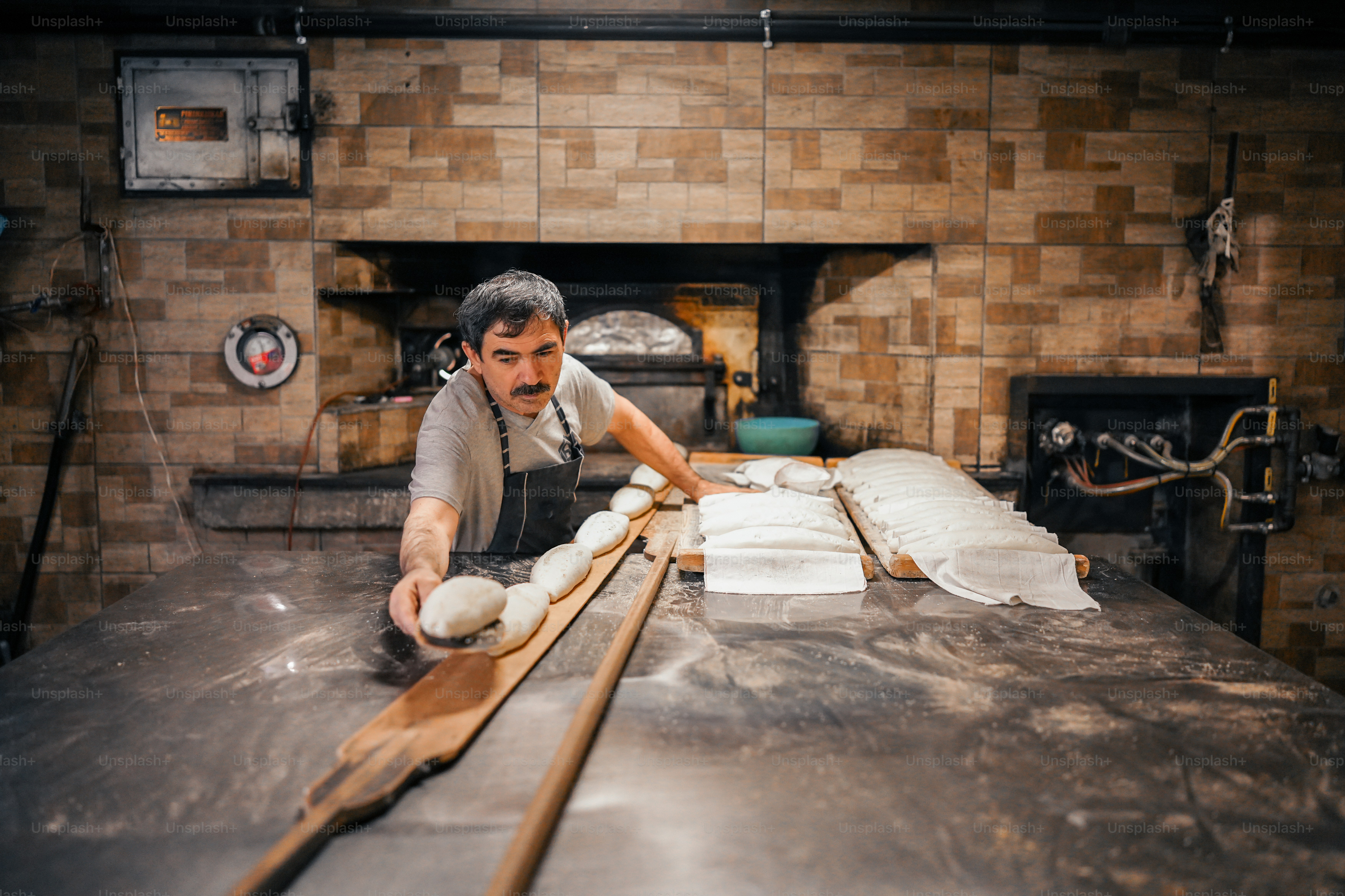 A man is making bread in a kitchen photo – Professional Image on Unsplash
