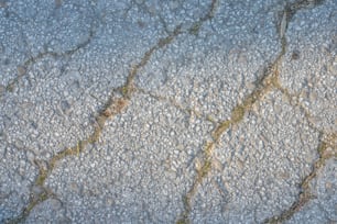石畳の通りの空撮