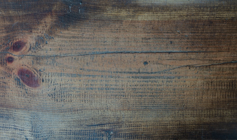 a piece of wood that has been stained blue