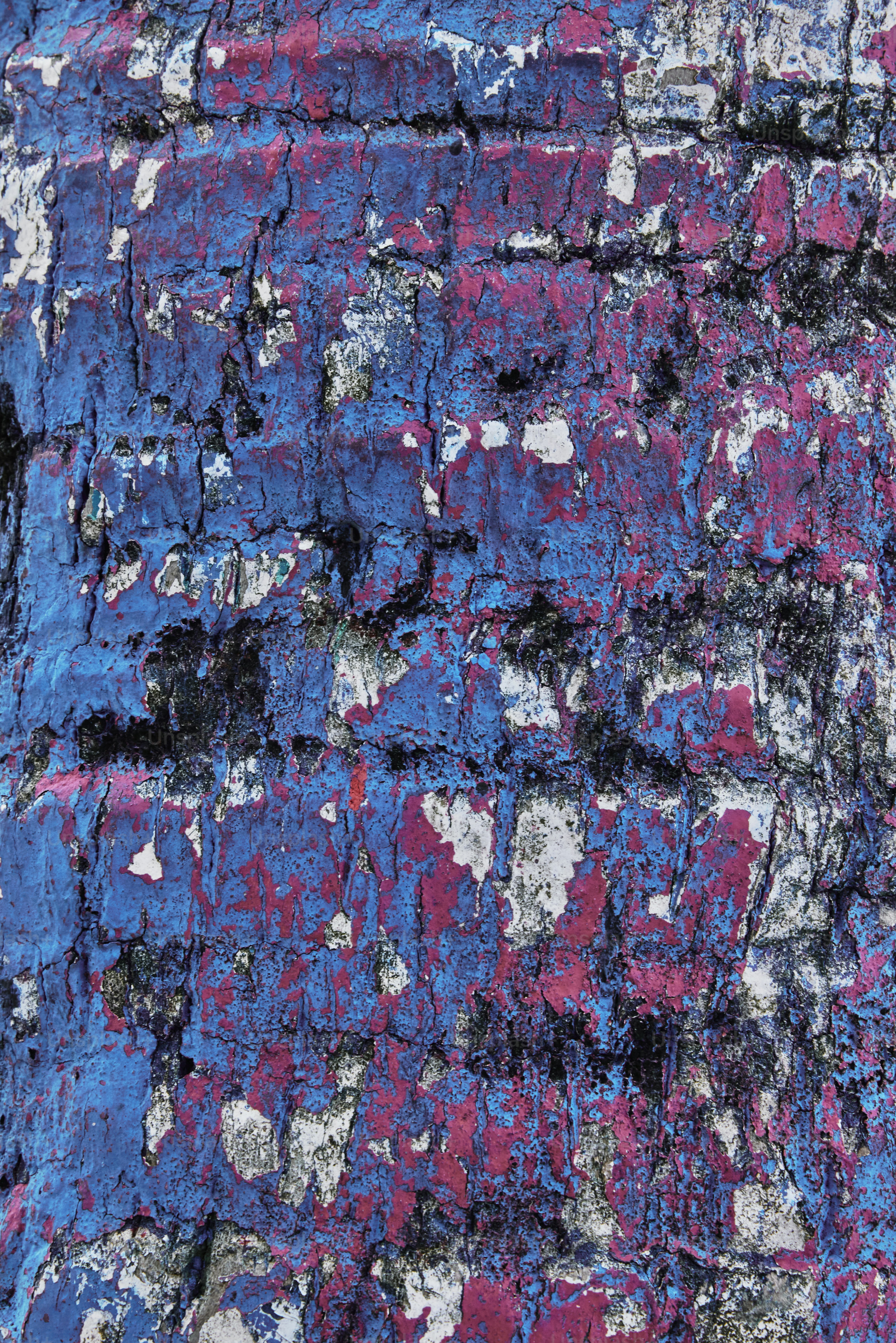 オレンジと青の抽象画の写真 – Unsplashの壁紙の無料画像