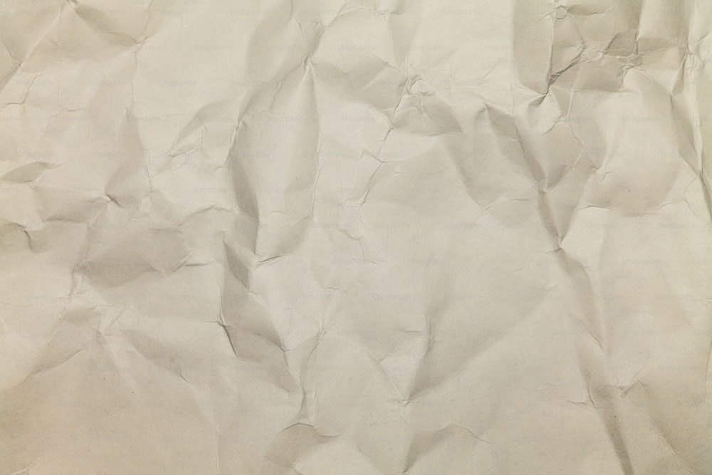 a close up of a piece of white paper