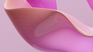 um close up de um objeto rosa em um fundo rosa