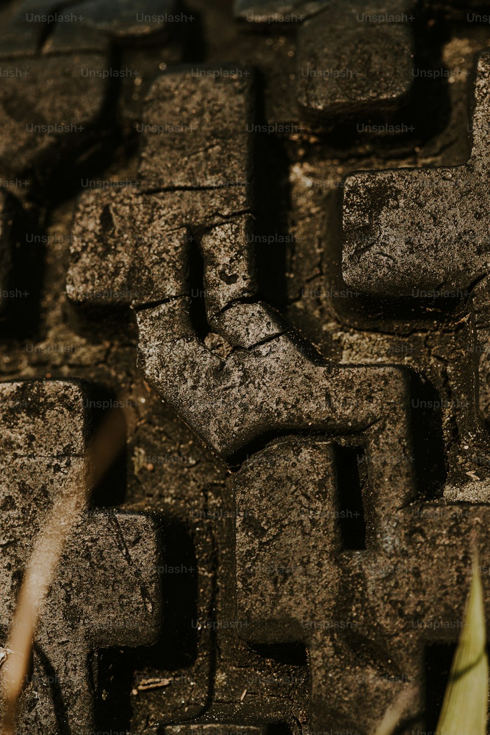 a close up of a brick wall made of bricks