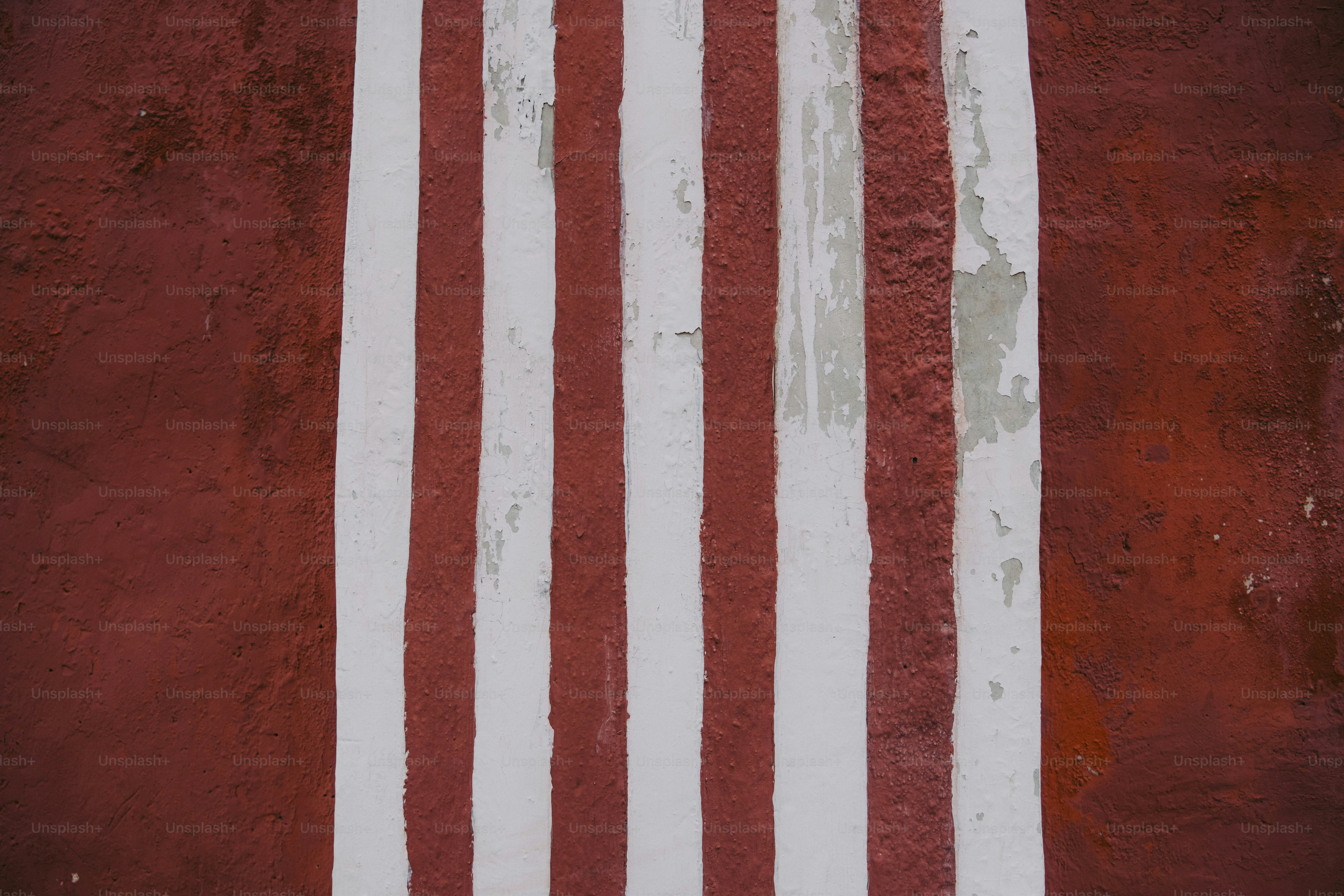 an american flag painted on the side of a building