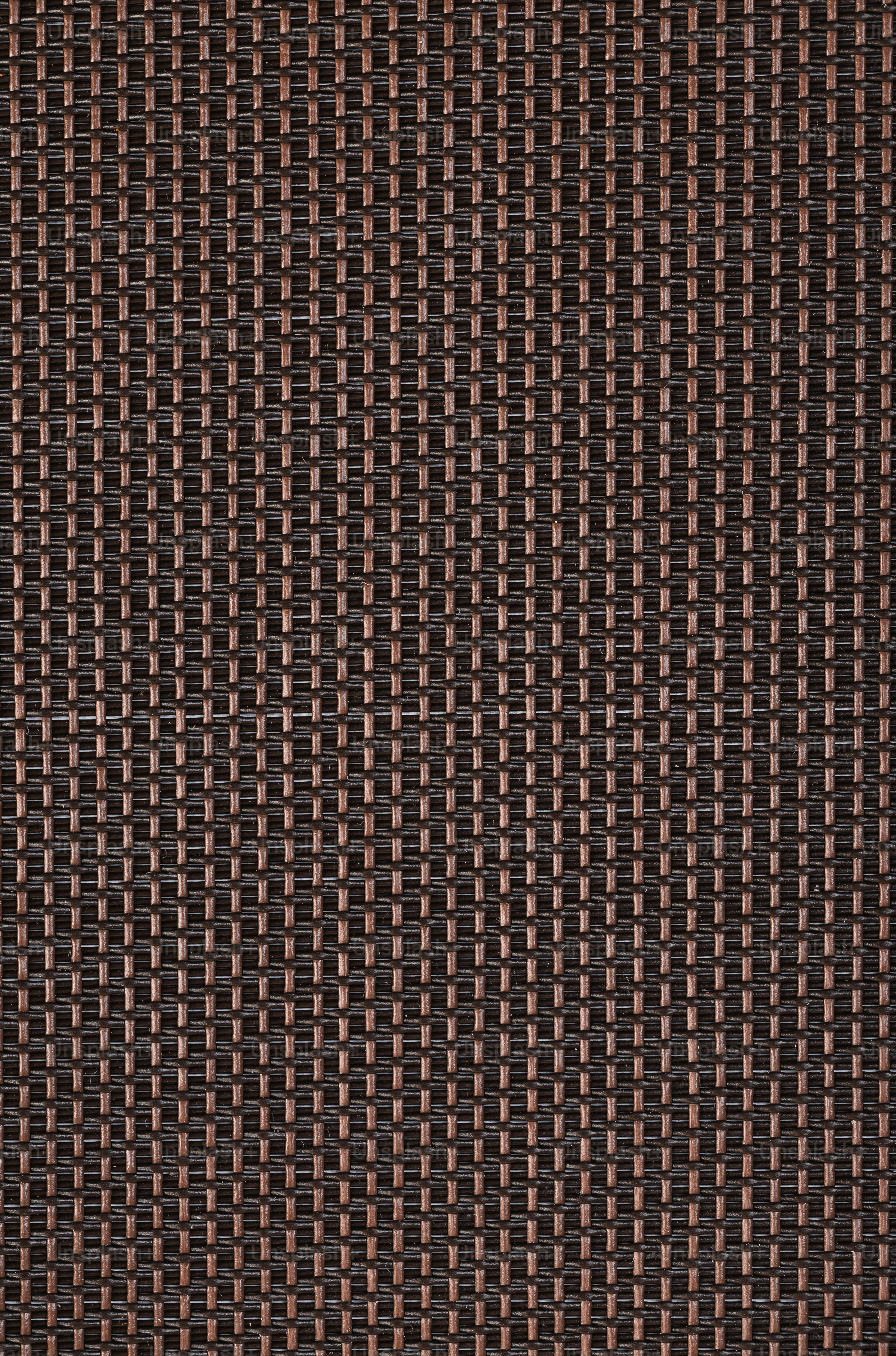 eine Nahaufnahme eines braun gewebten Materials