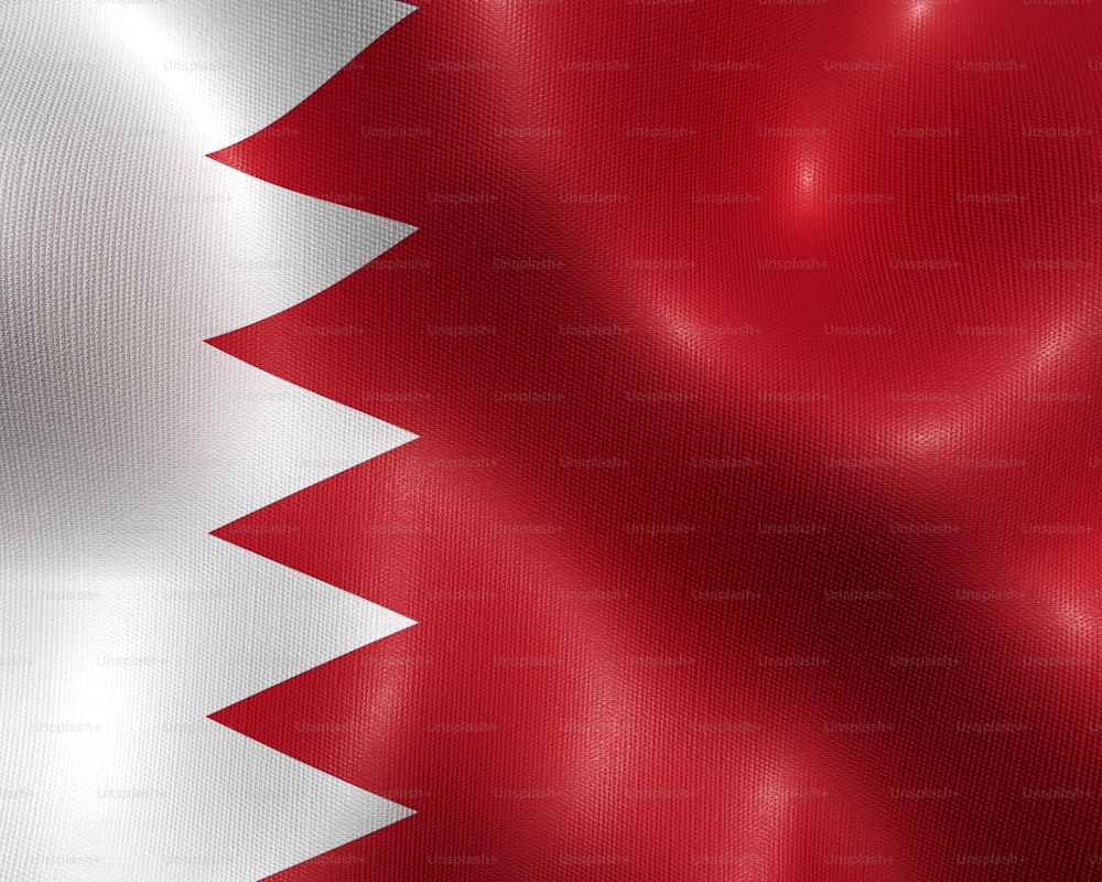 La bandera de los Estados Unidos de Qatar