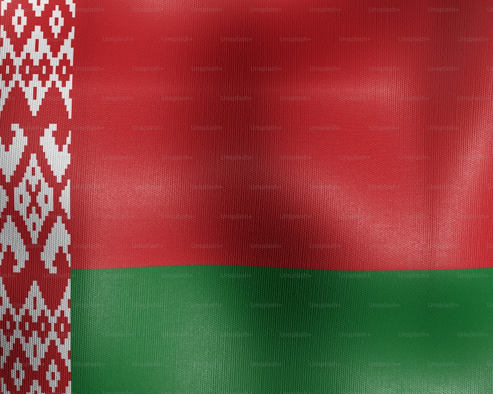 the flag of the country of oman