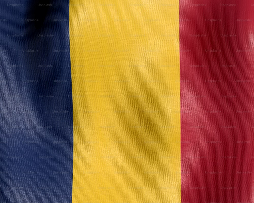 La bandiera del paese del Belgio