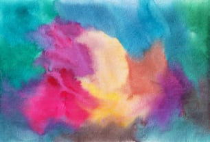 a painting of a multicolored abstract background