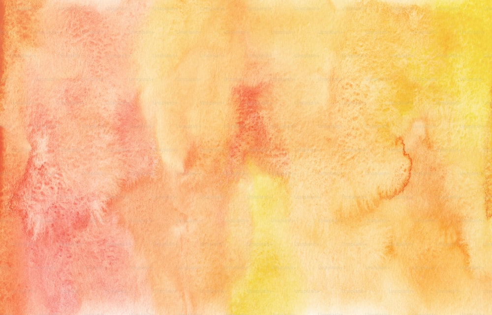 a watercolor painting of different colors on a white background