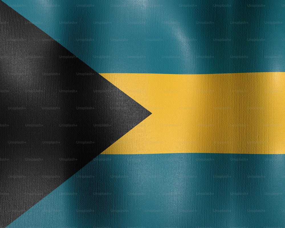 Die Flagge des Landes von St. Lucia