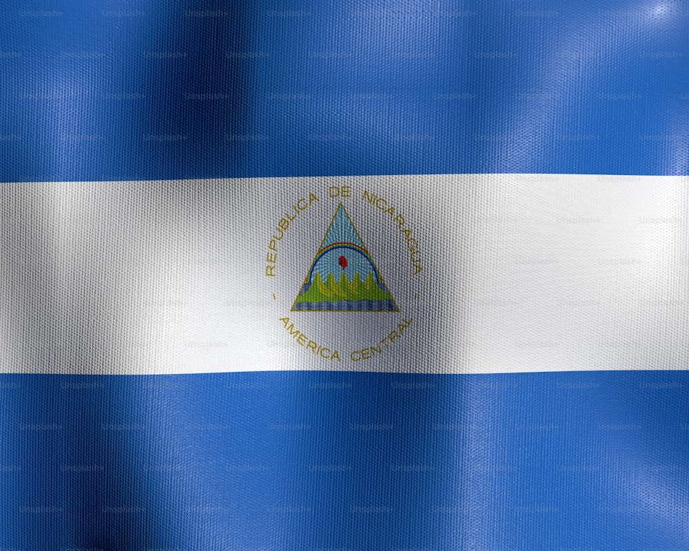 Die Flagge des Bundesstaates El Salvador