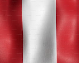 La bandiera dell'Italia sventola al vento