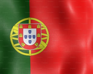 La bandiera del Portogallo
