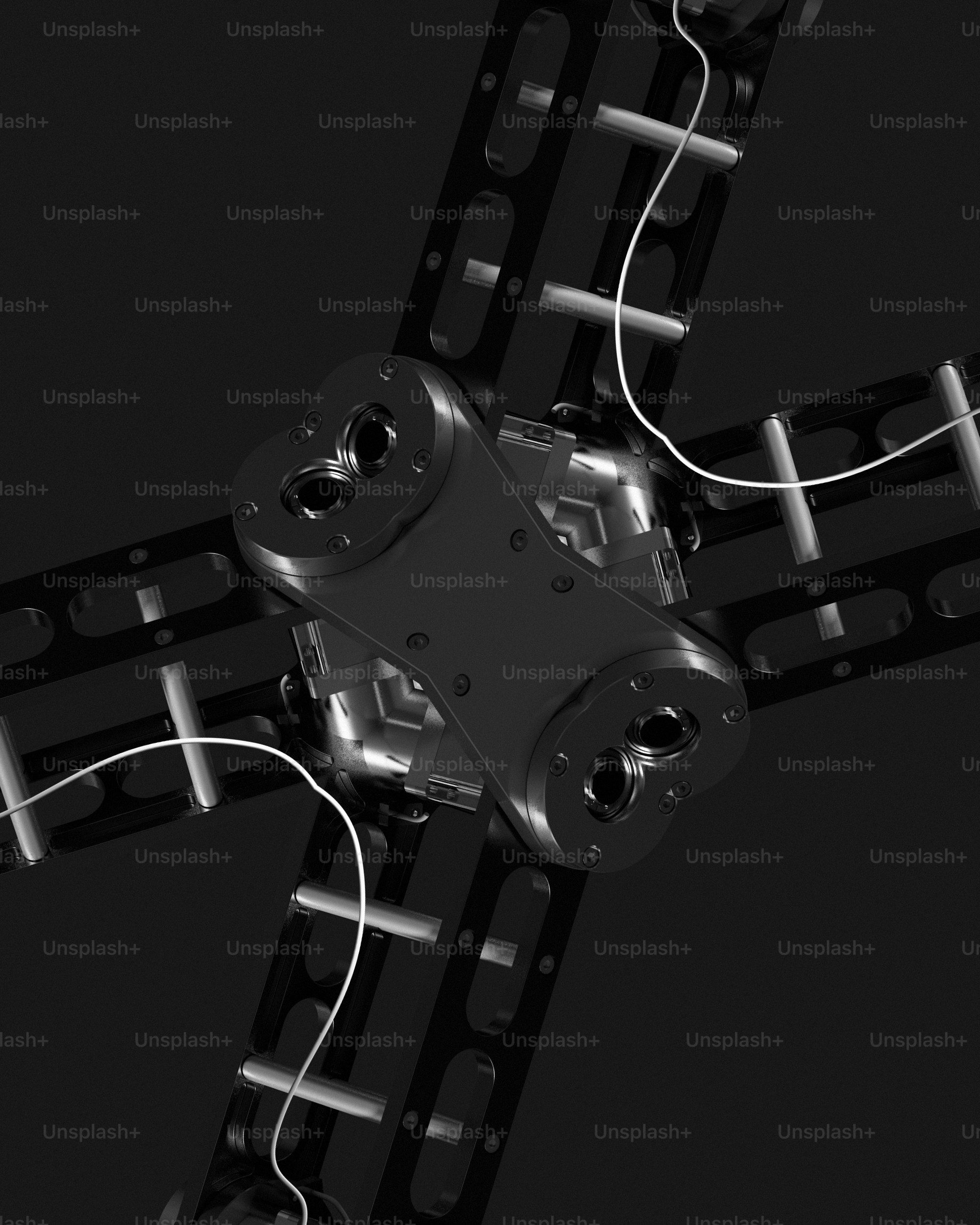 a black and white photo of a television screen