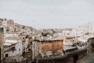 a view of a city from a rooftop