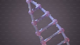 a computer generated image of a ladder