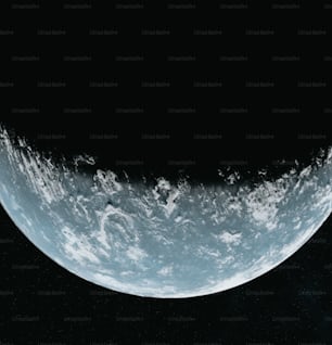 Una imagen de la luna tomada desde el espacio