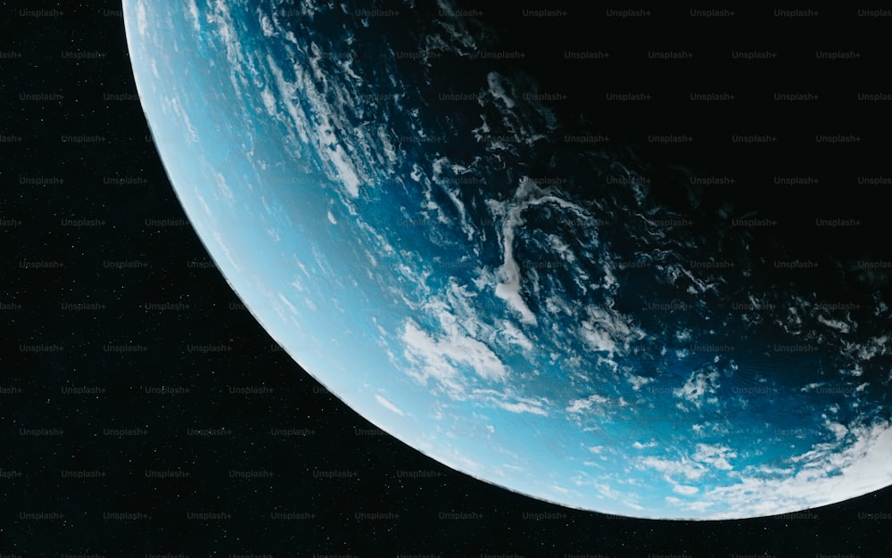 Una vista della Terra dallo spazio