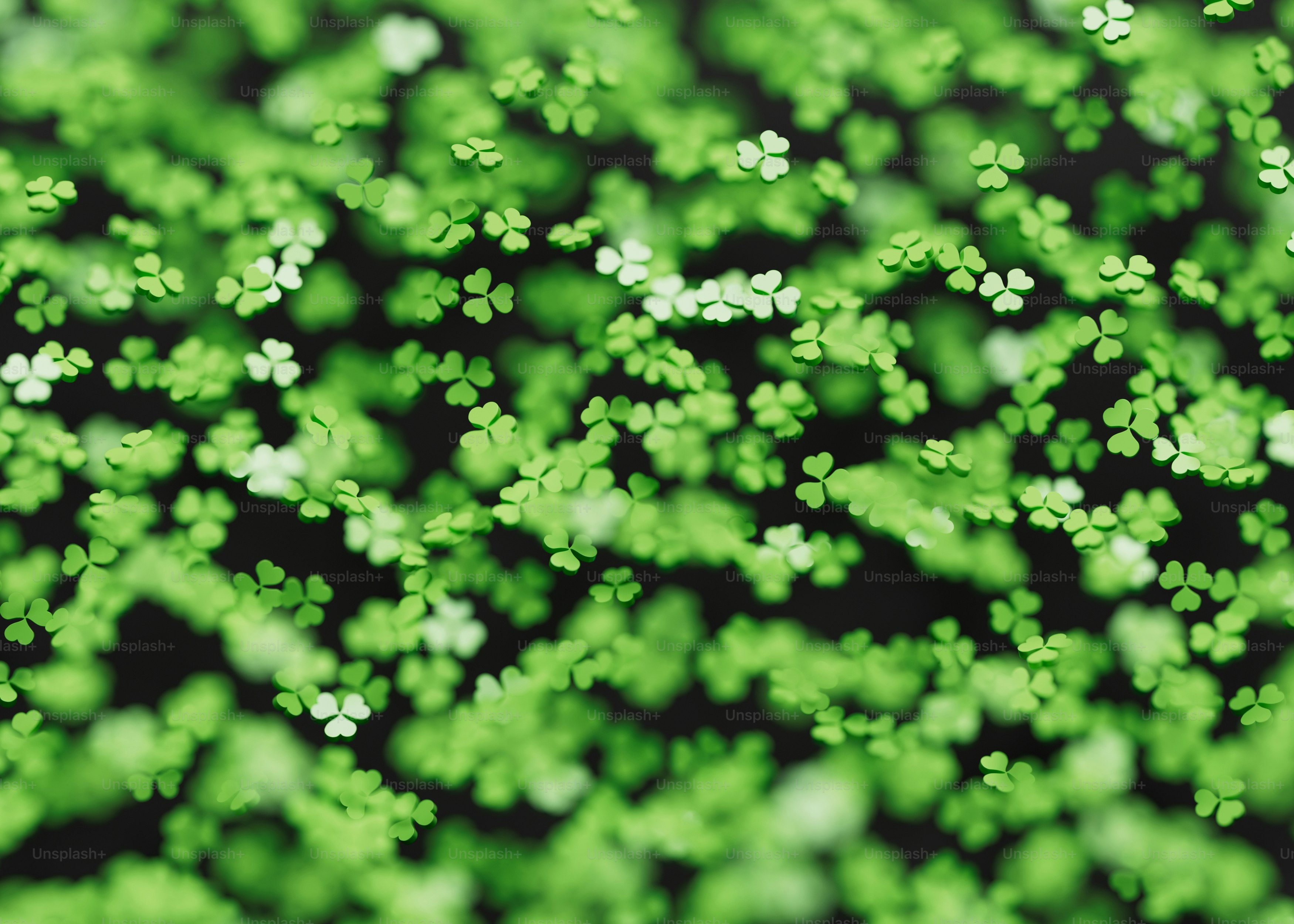a close up of a bunch of green leaves