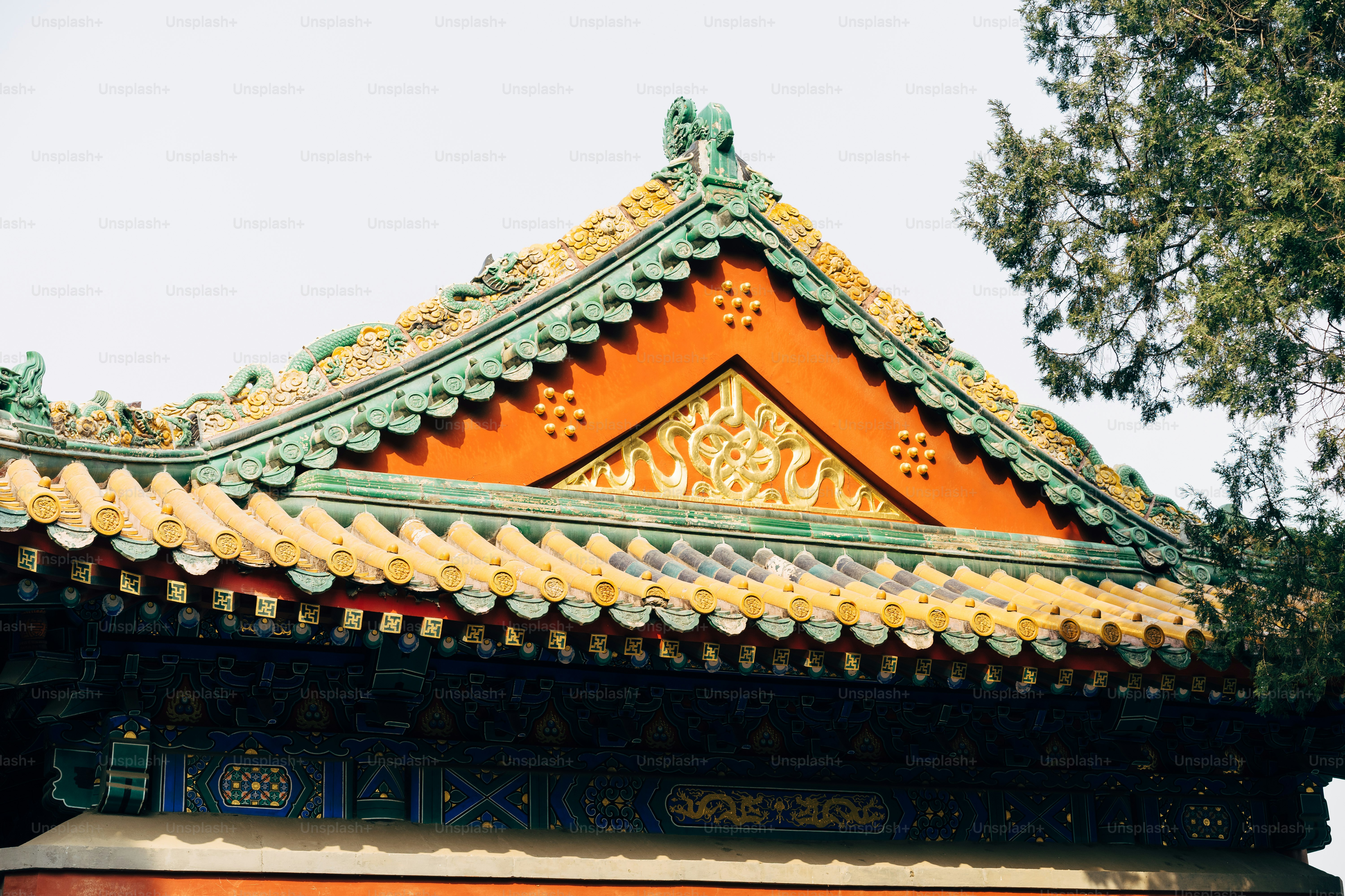 Historic Chinese roof