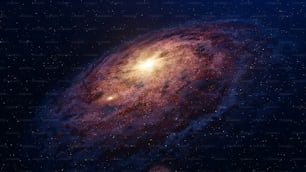 Representación artística de un gran cúmulo estelar