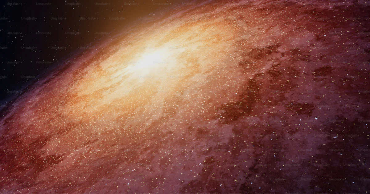Large Space Object A close up of a very large object in the sky photo – Space Image on ...