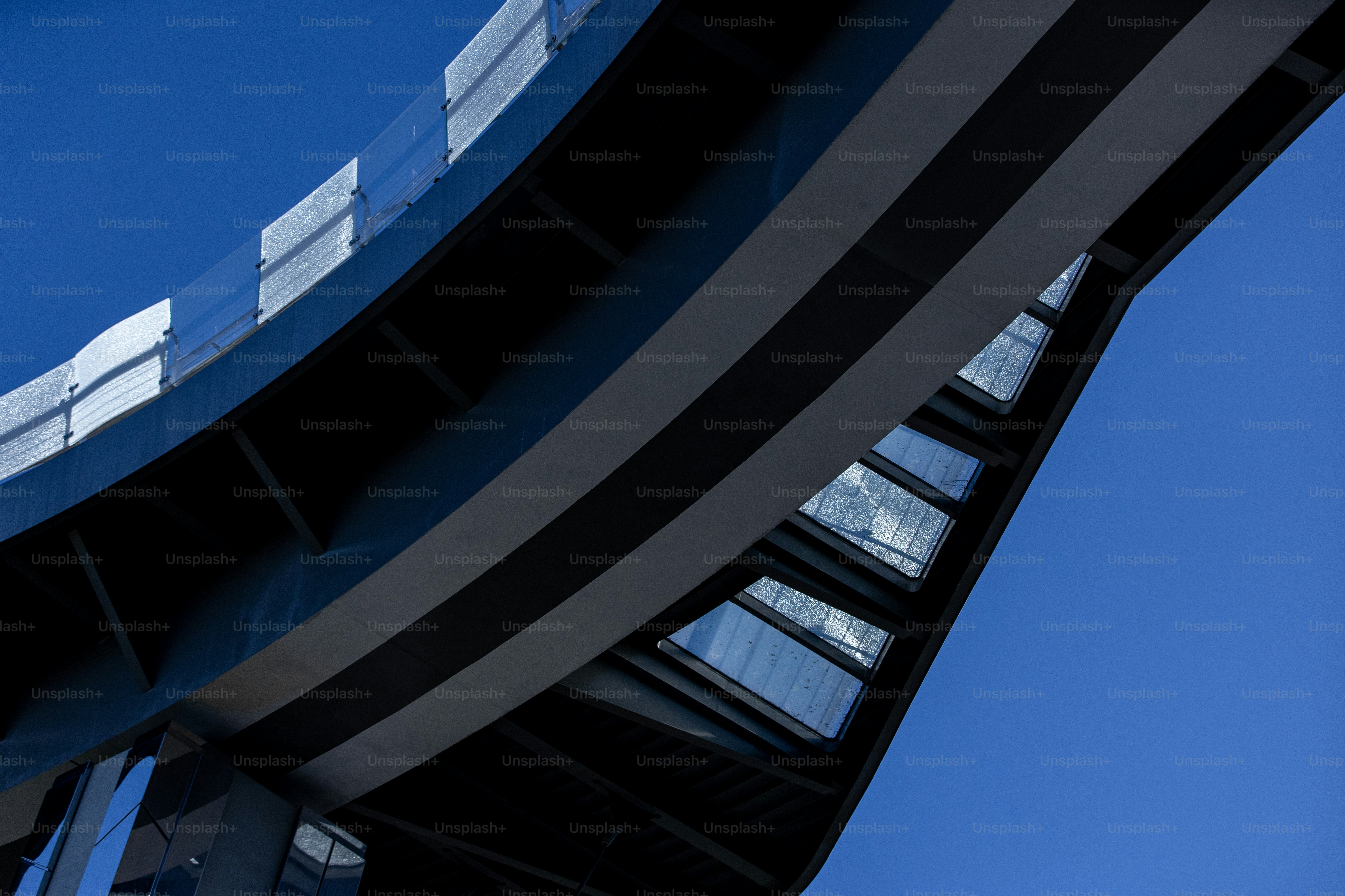 a very tall building with a clock on it's side