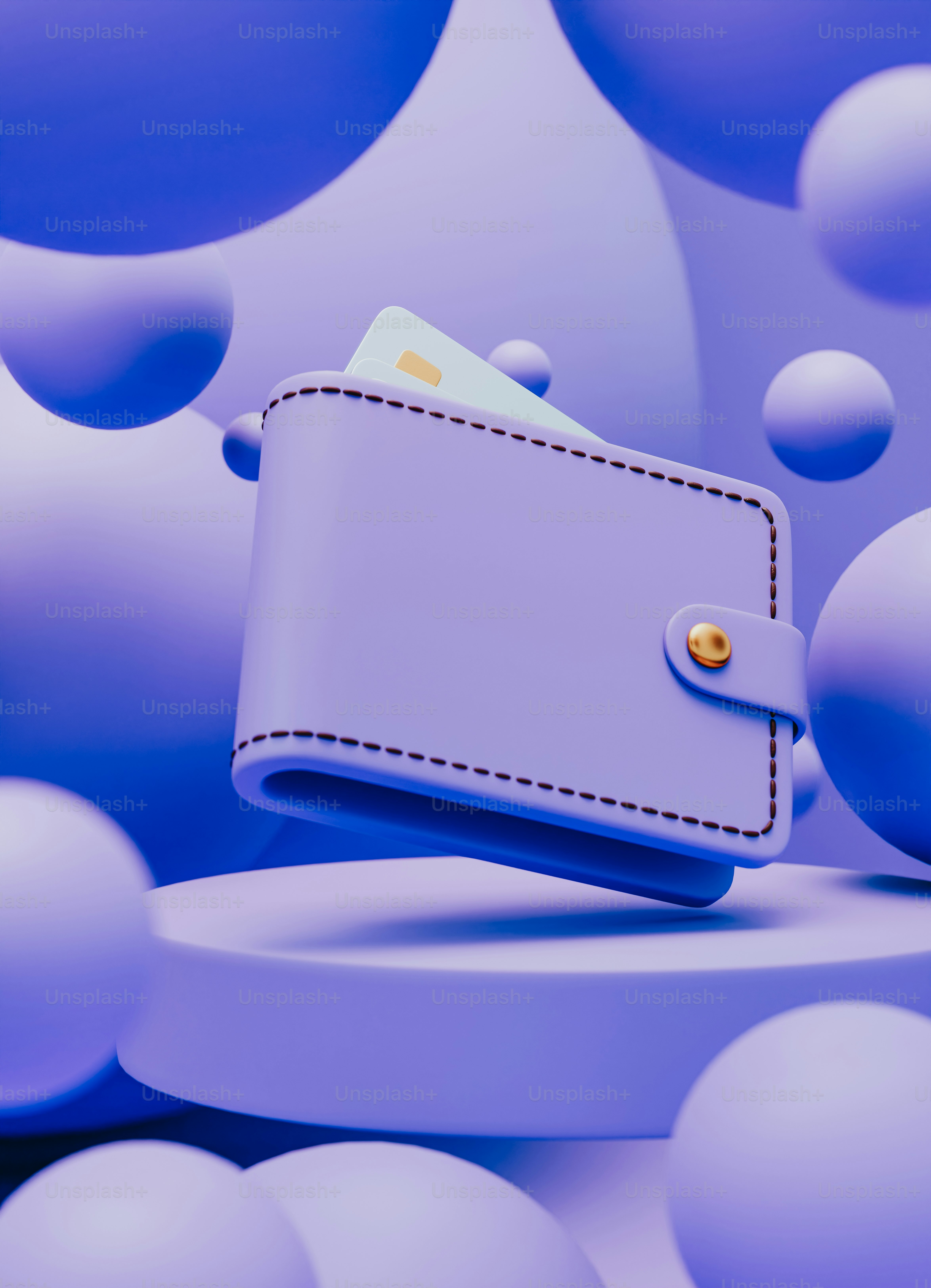 a wallet sitting on top of a table