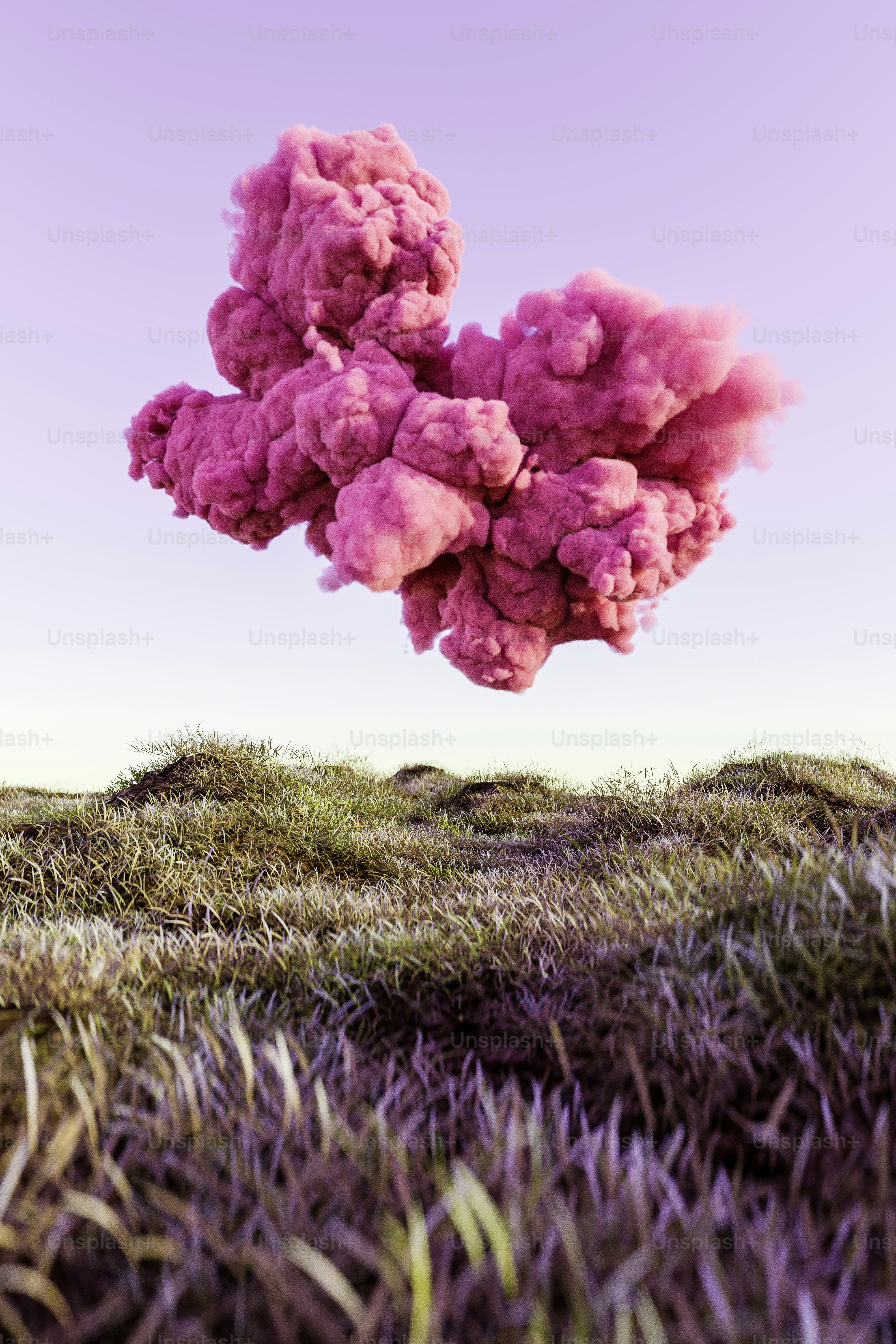 空中に浮かぶピンク色の煙の雲の写真 – Unsplashの雲の画像, image size:3000x4500