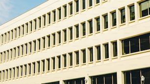 a building with a clock on the front of it