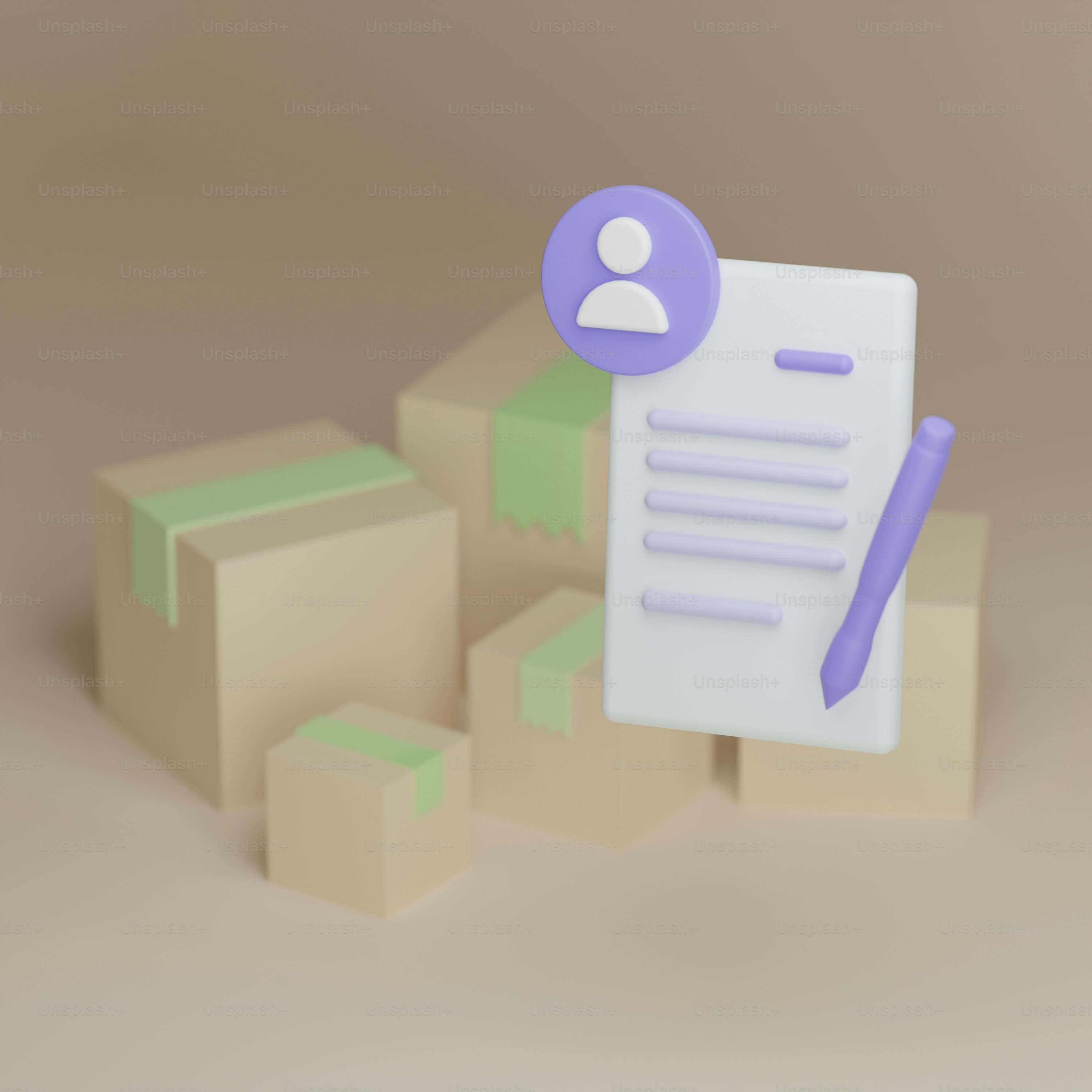 a piece of paper with a pen on top of it