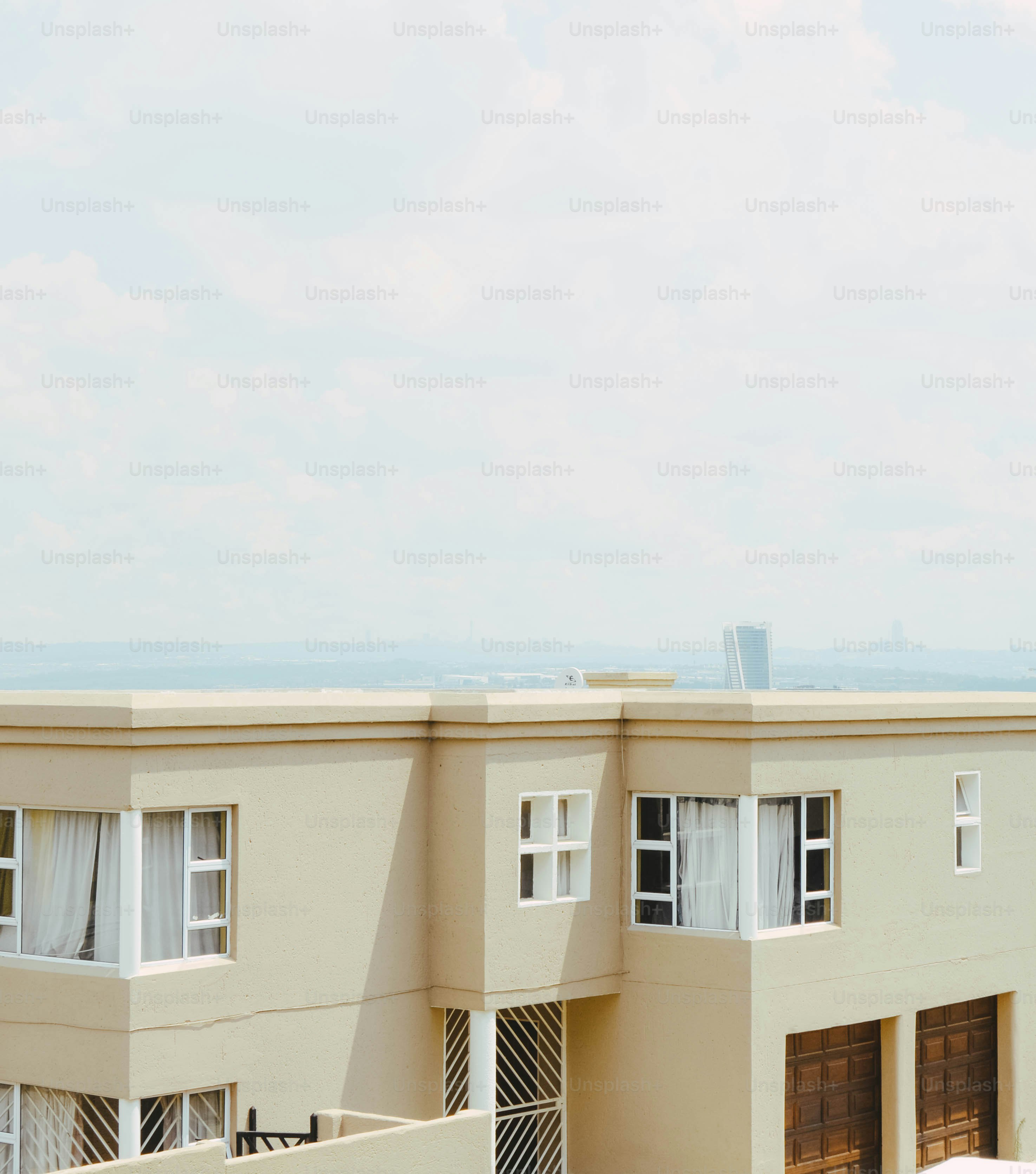 a couple of buildings that are next to each other