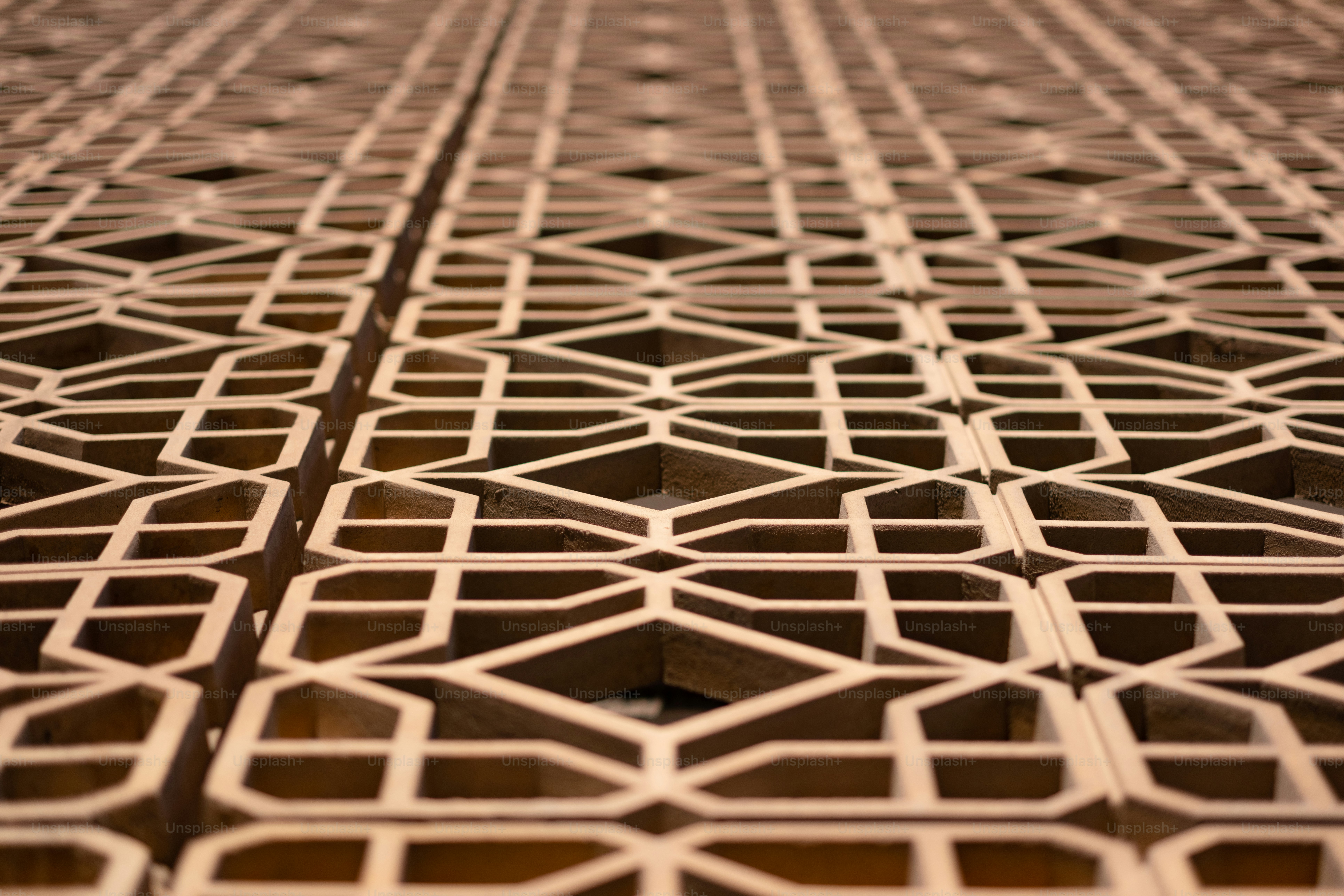 a close up of a pattern on a surface