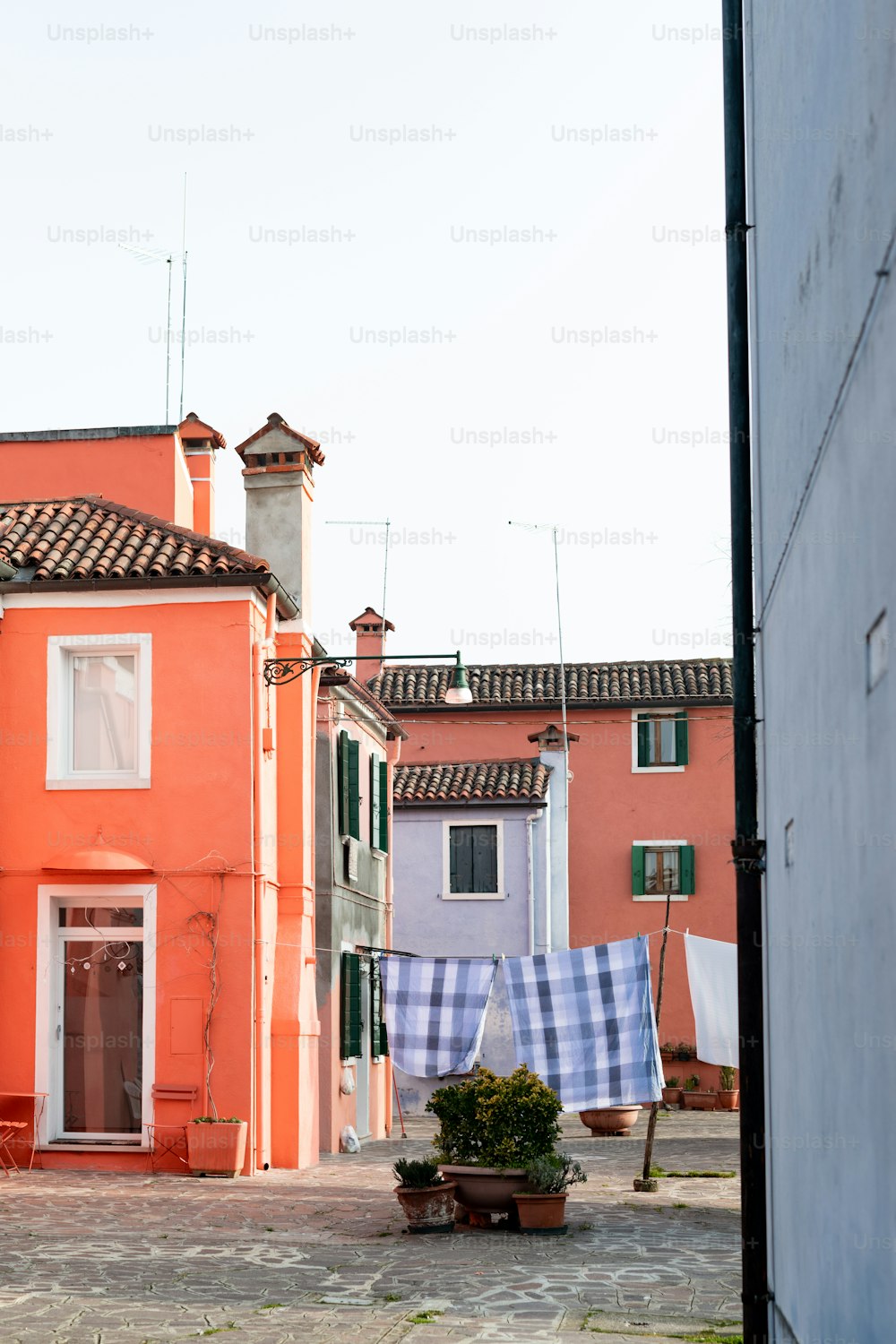 a couple of buildings that are next to each other