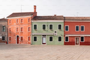 a couple of buildings that are next to each other