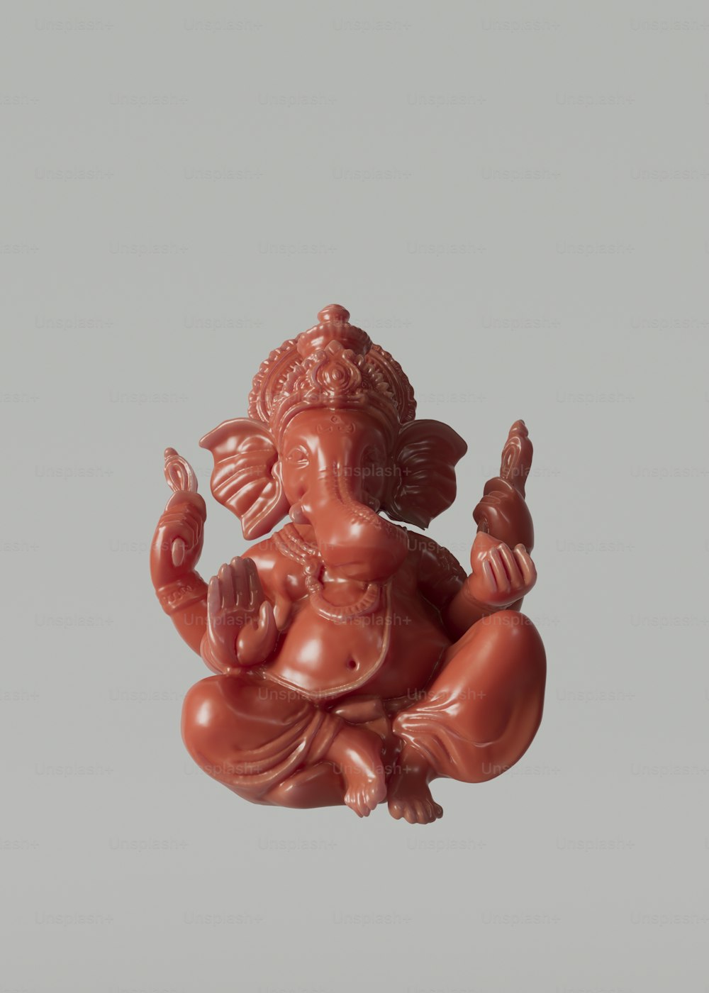 a small statue of a ganeshi