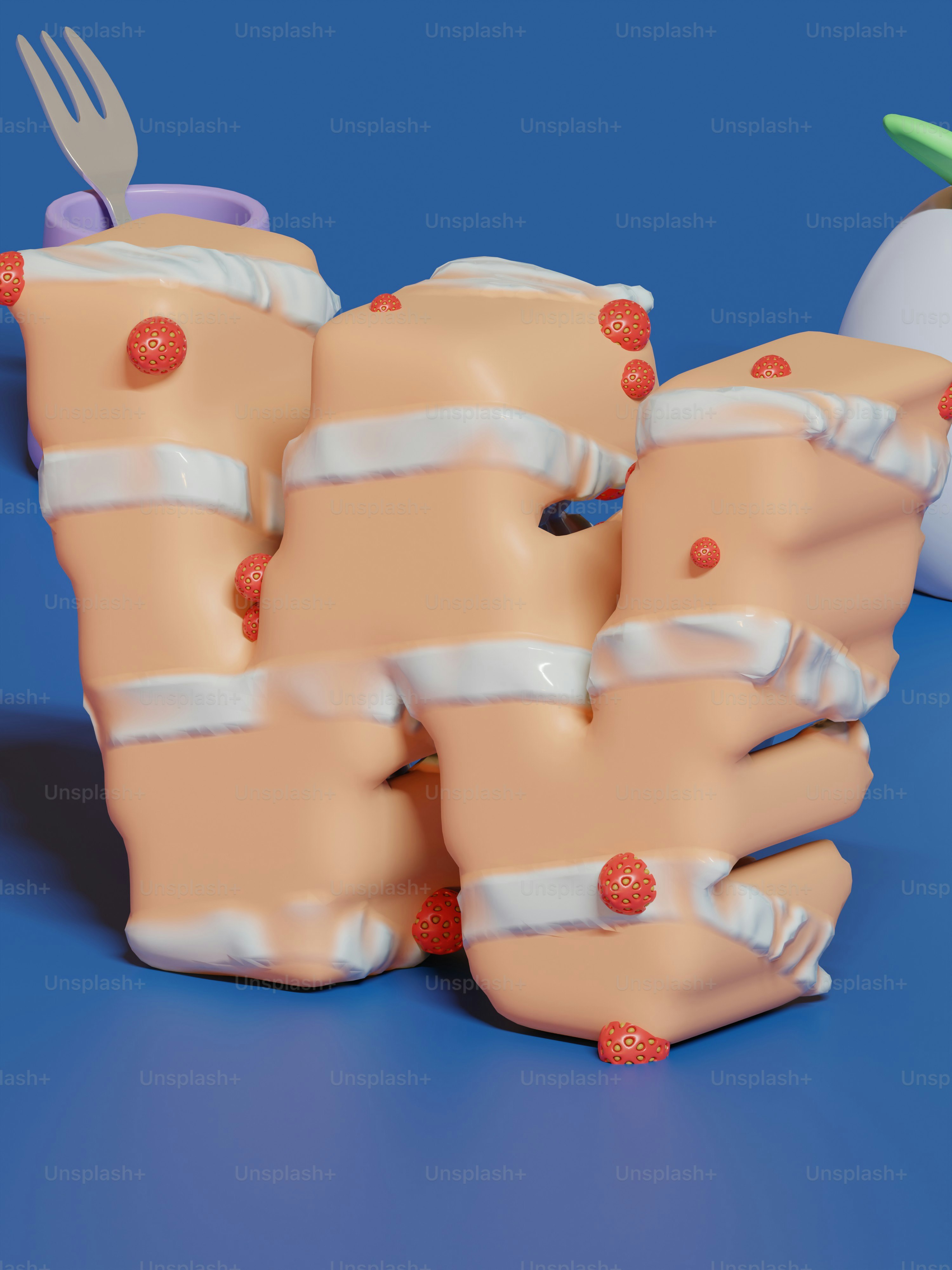 a close up of a couple of plastic toys